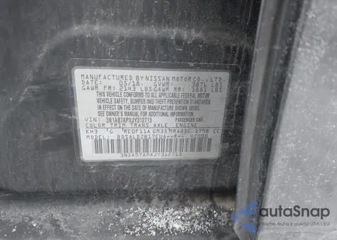 2018 Nissan Sentra Sv z USA, uszkodzony, nr VIN 3N1AB7APXJY312713